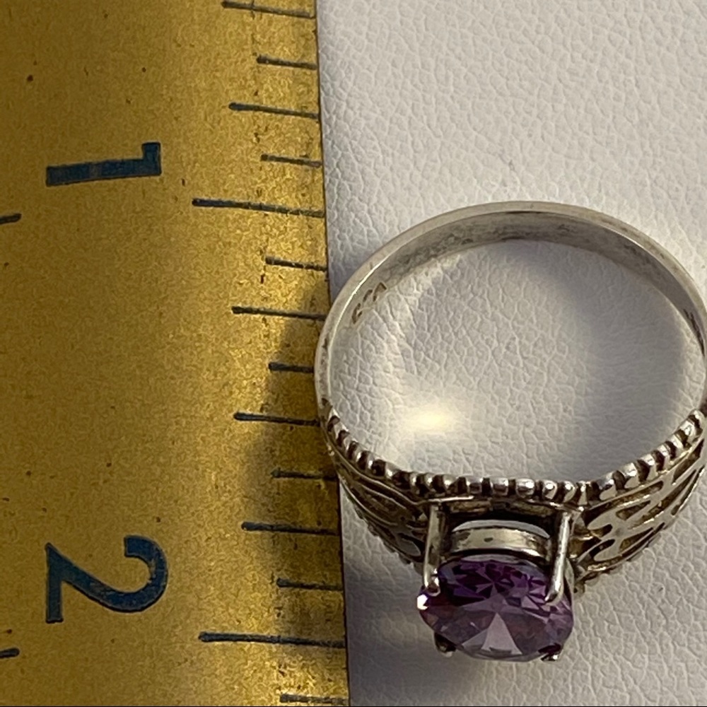 Chateau D’Argent 925 Silver Ring Size9.5 - Picture 8 of 16